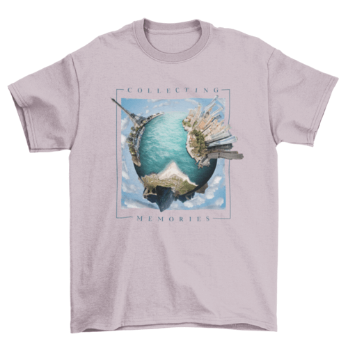 Fisheye World Travel T-Shirt