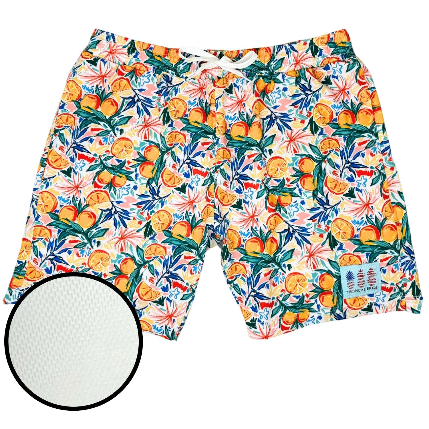 Florida Oranges Athletic Swimsuit Shorts