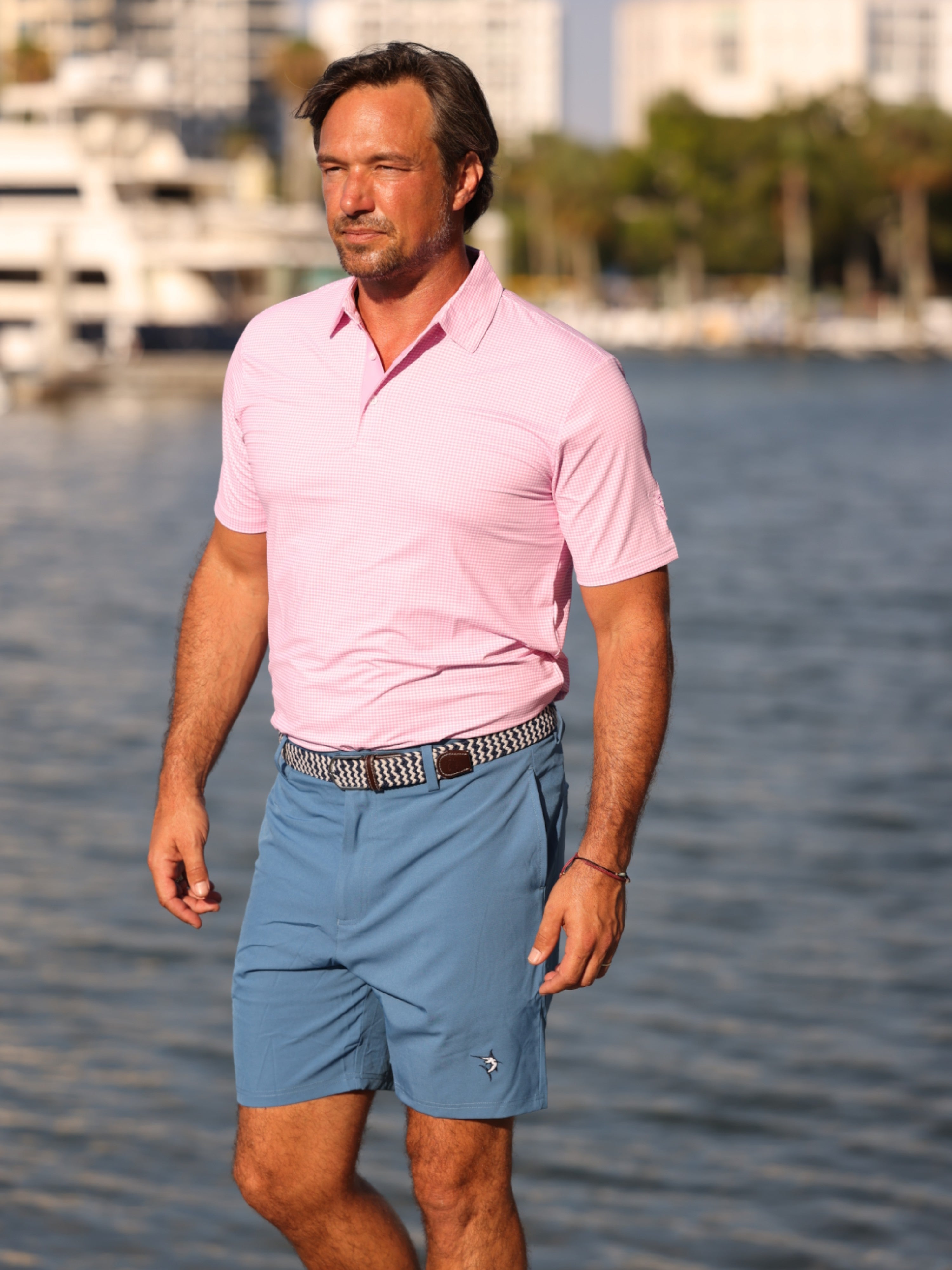 White Water Life Freeport Steel Blue Shorts