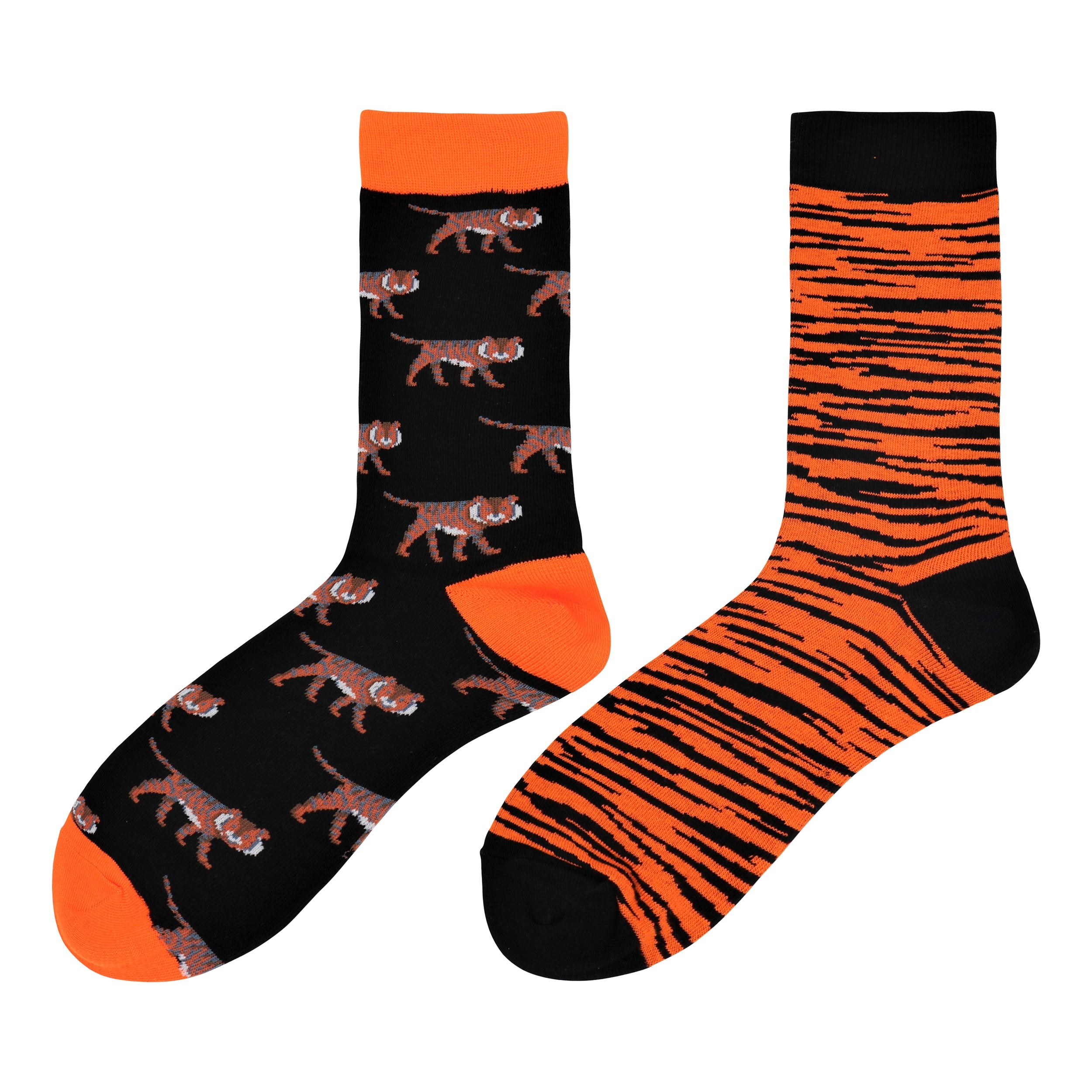 Real Sic Tiger Mismatch Socks