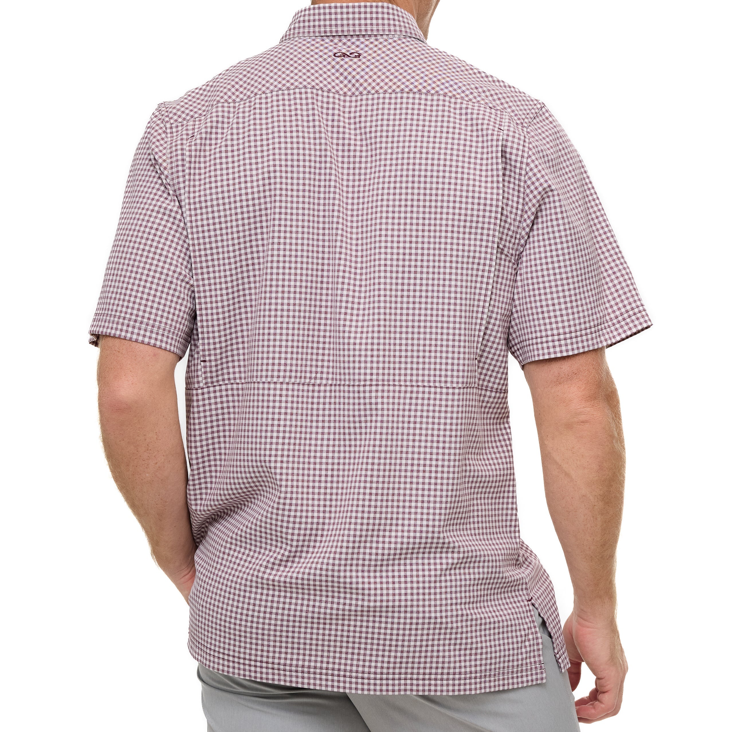 GameGuard Maroon TekCheck Shirt