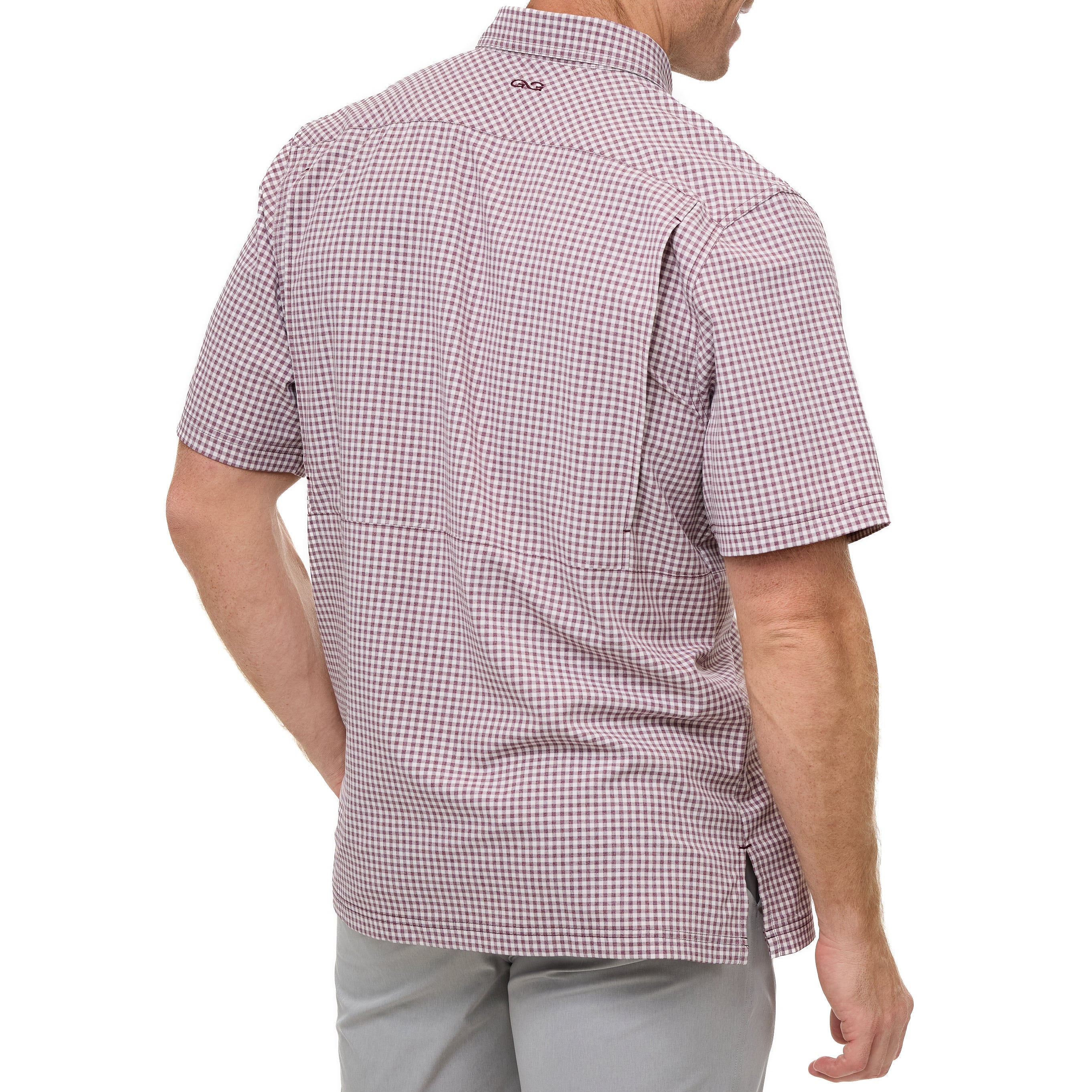 GameGuard Maroon TekCheck Shirt