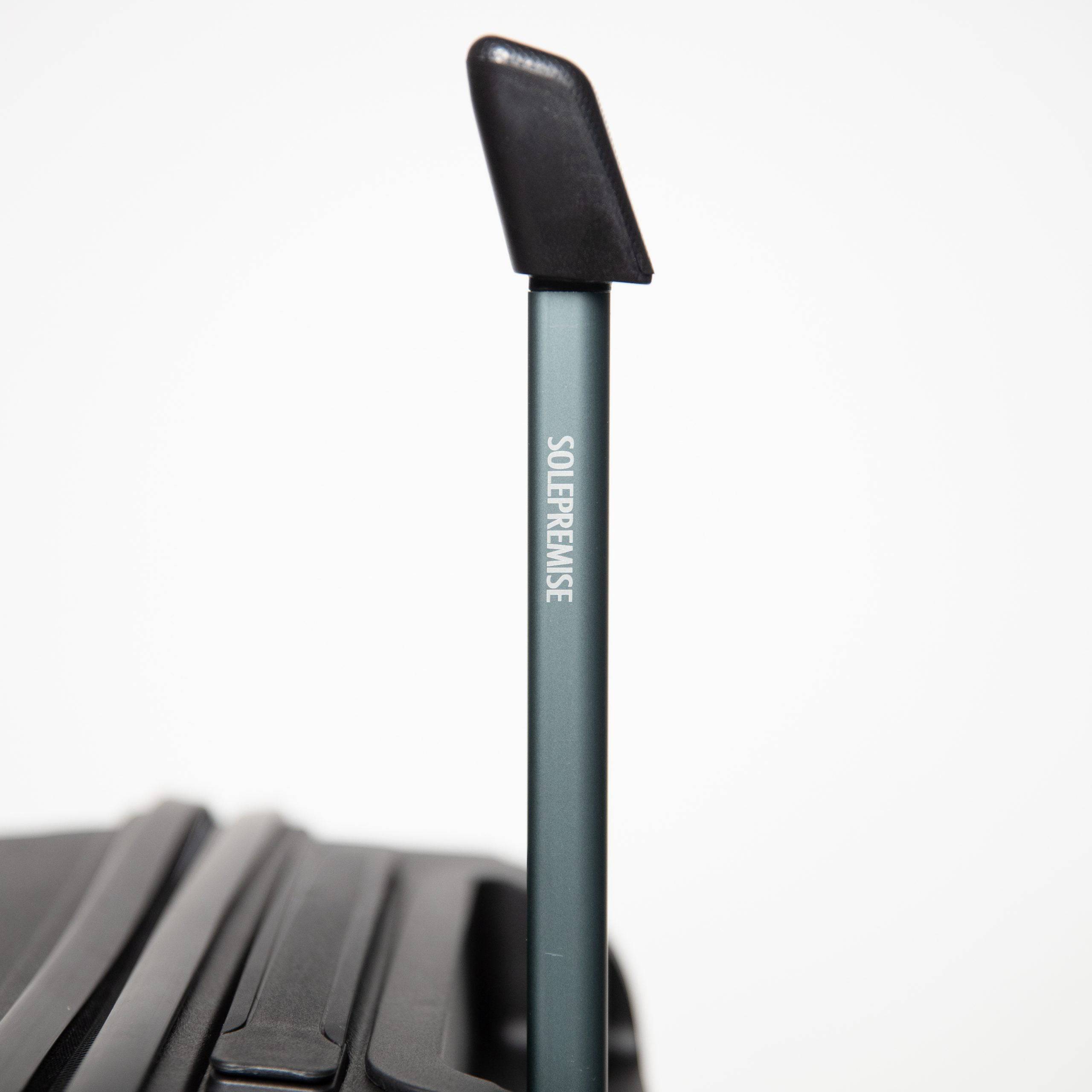 Black and gray tool with 'Solepremise' branding on a white background