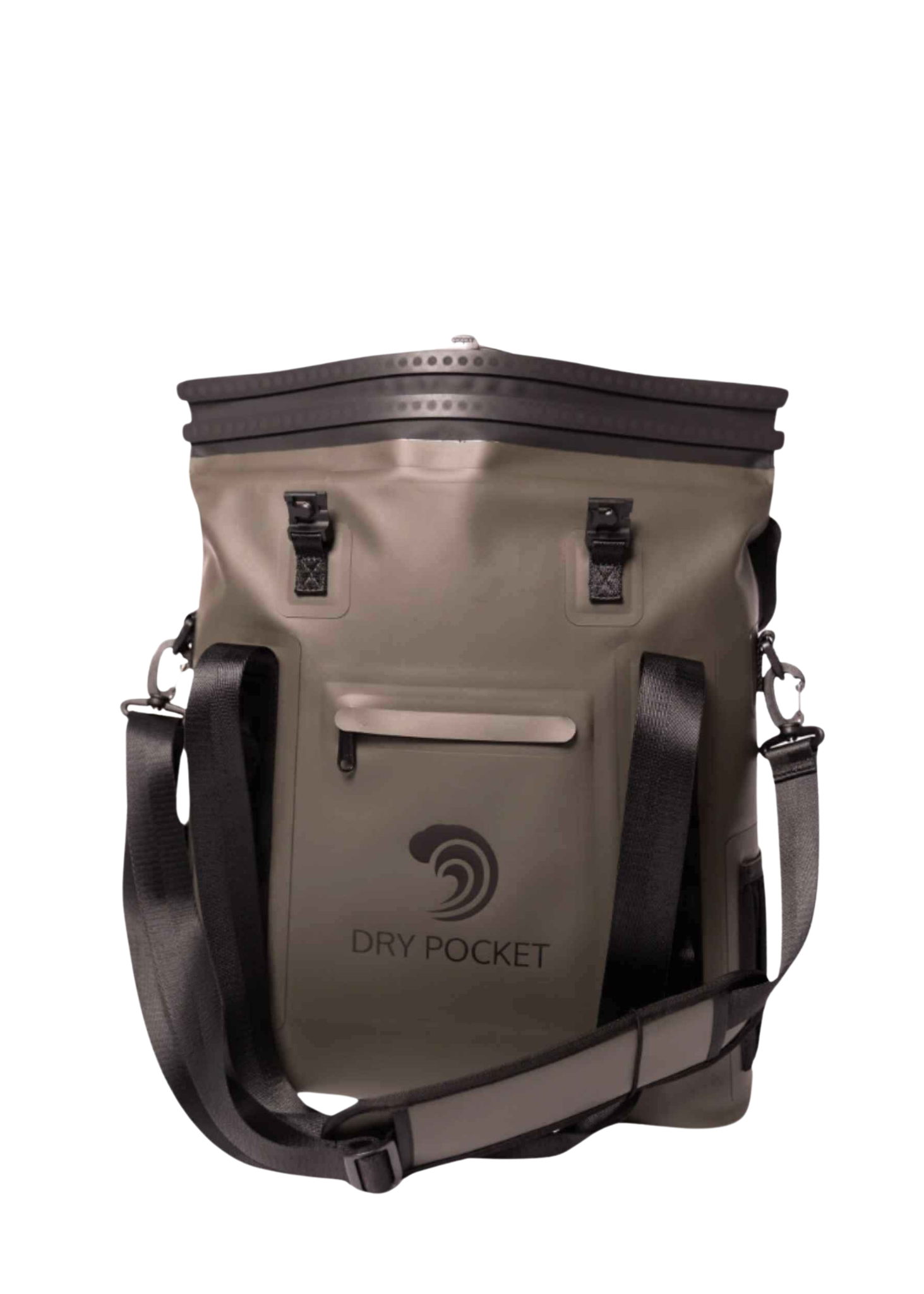 Dry bag with shoulder strap on a white background