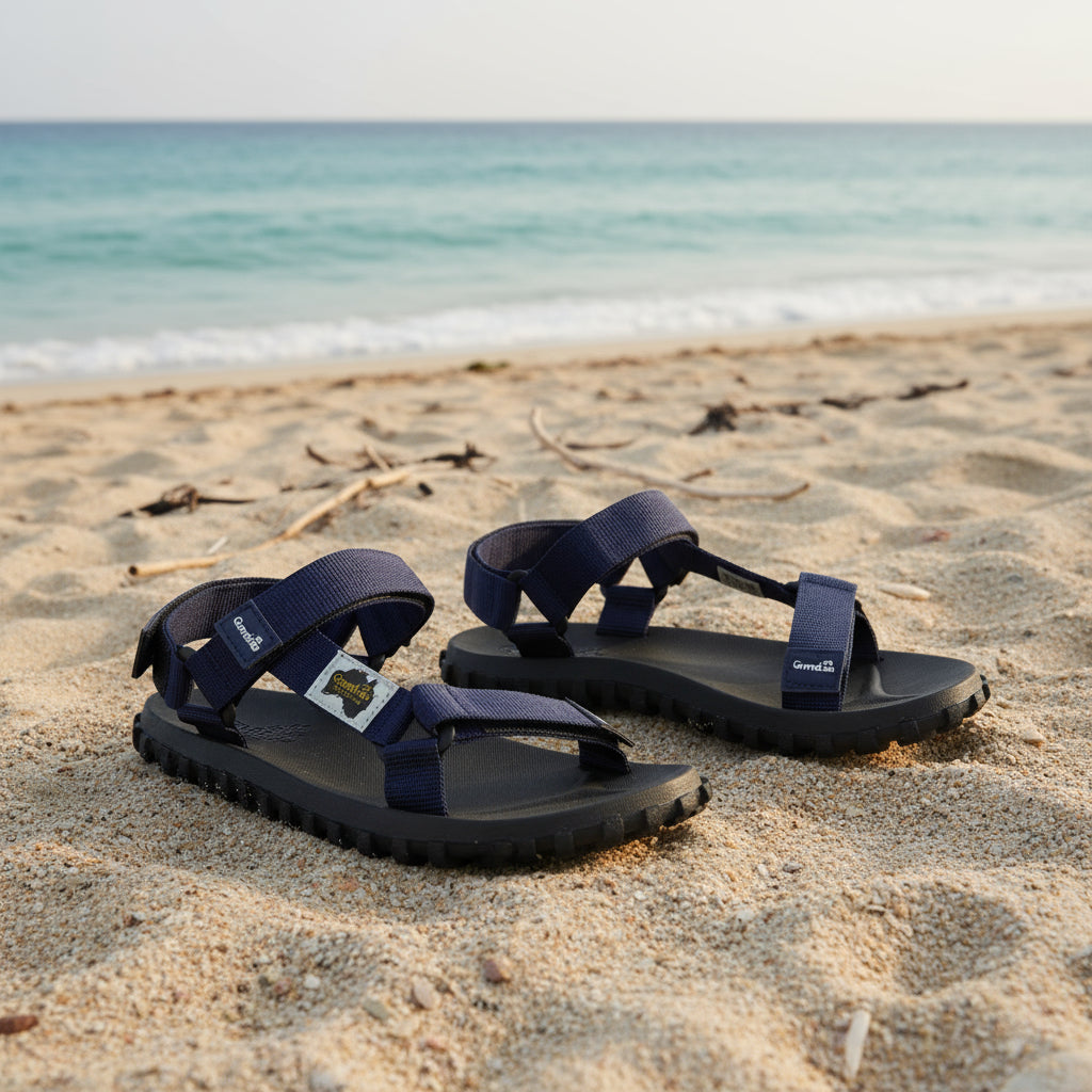 Scrambler Sandals - Women's - Navy