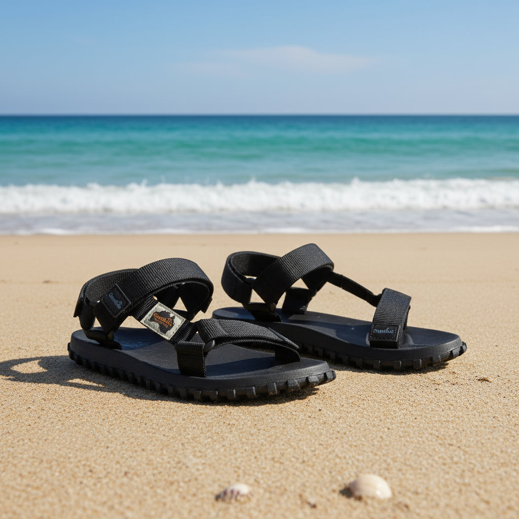 Scrambler Sandals - Men's - Black