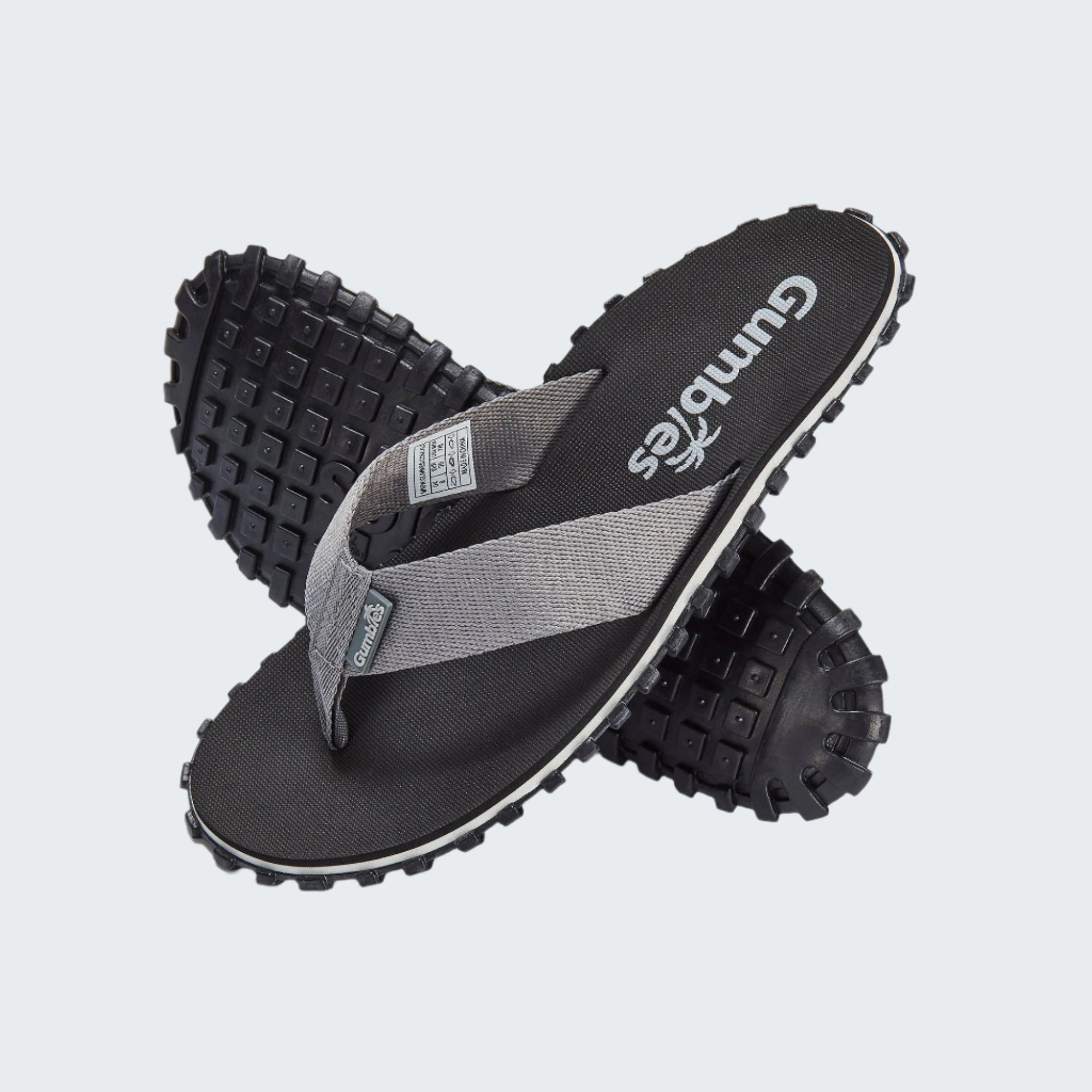 Duckbill - Flip-Flops - Men's - Black &amp; Grey