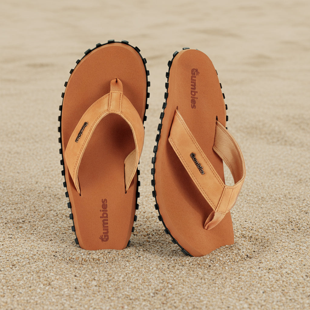 Vegovert Flip-Flops - Men's - Tan