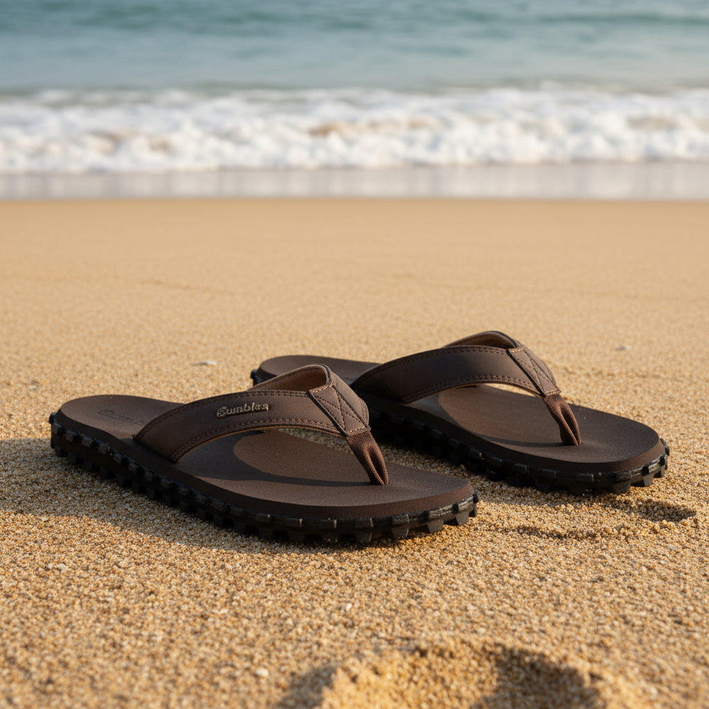Vegovert Flip-Flops - Men's - Brown