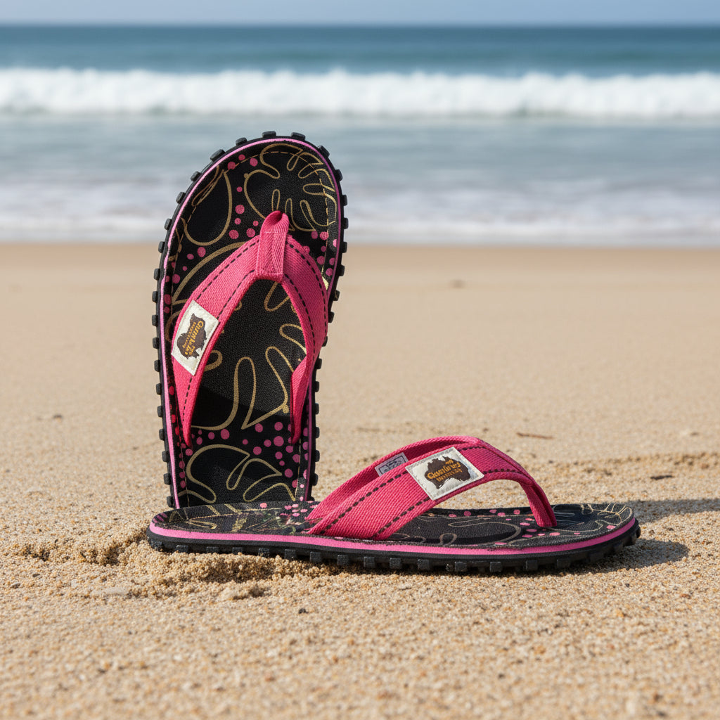 Islander Flip-Flops - Women's - Tropical Black