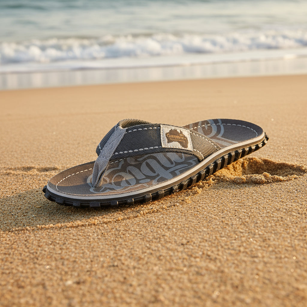 Islander Flip-Flops - Men's - Midnight Black