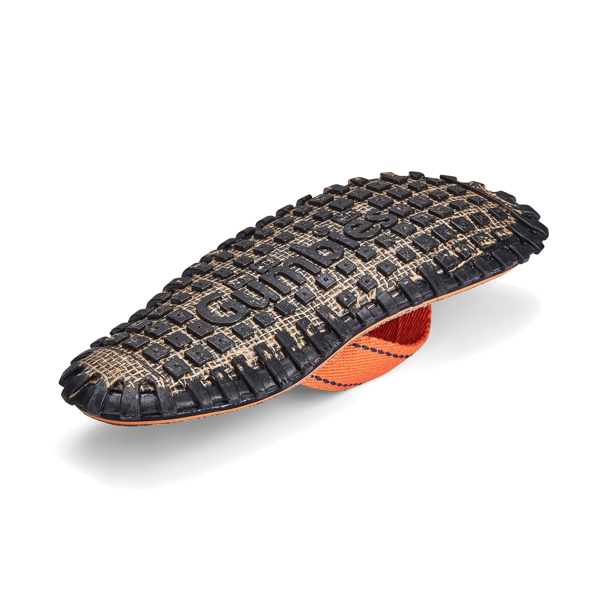 Gunderson shoe sole with tread pattern on a white background