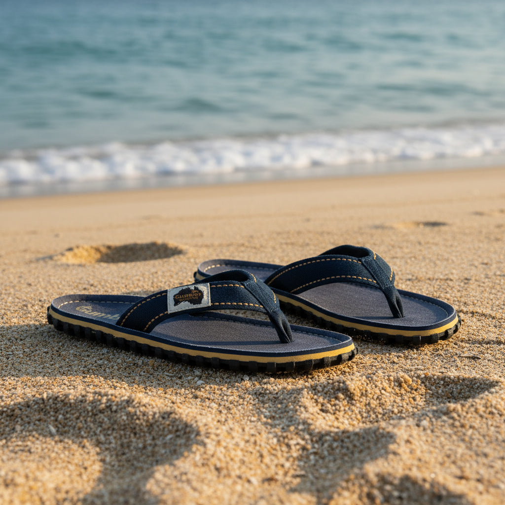 Islander Flip-Flops - Men's - Classic Navy