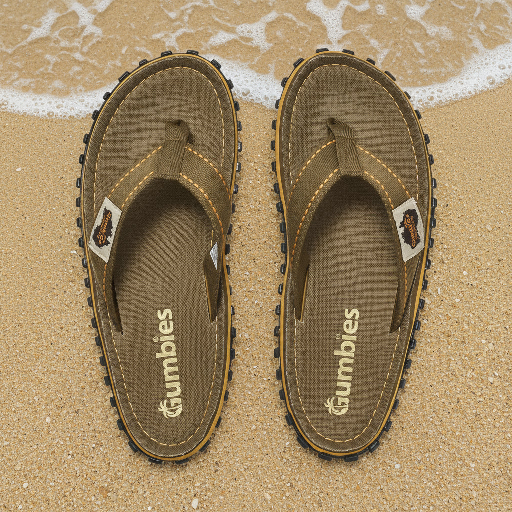 Islander Flip-Flops - Men's - Classic Khaki