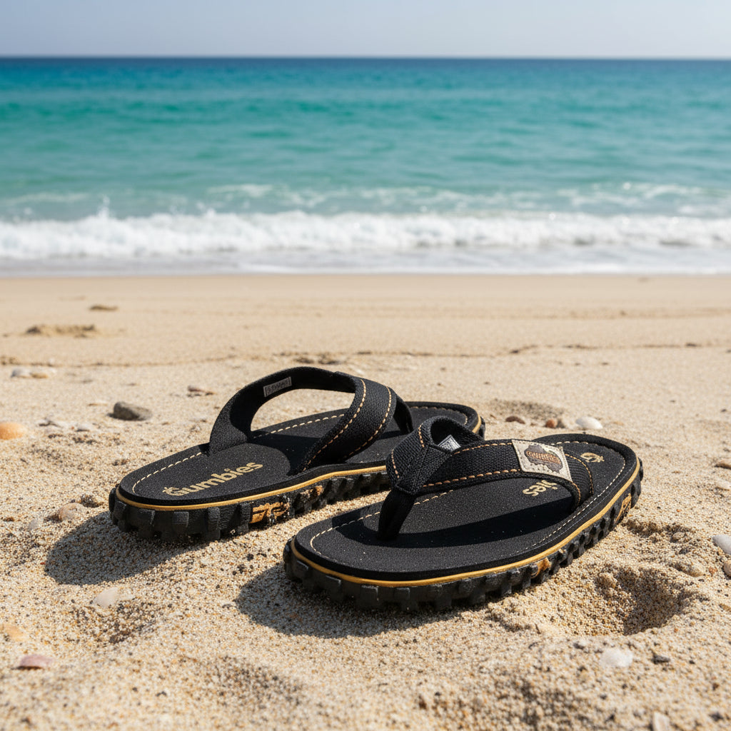 Islander Flip-Flops - Men's - Classic Black