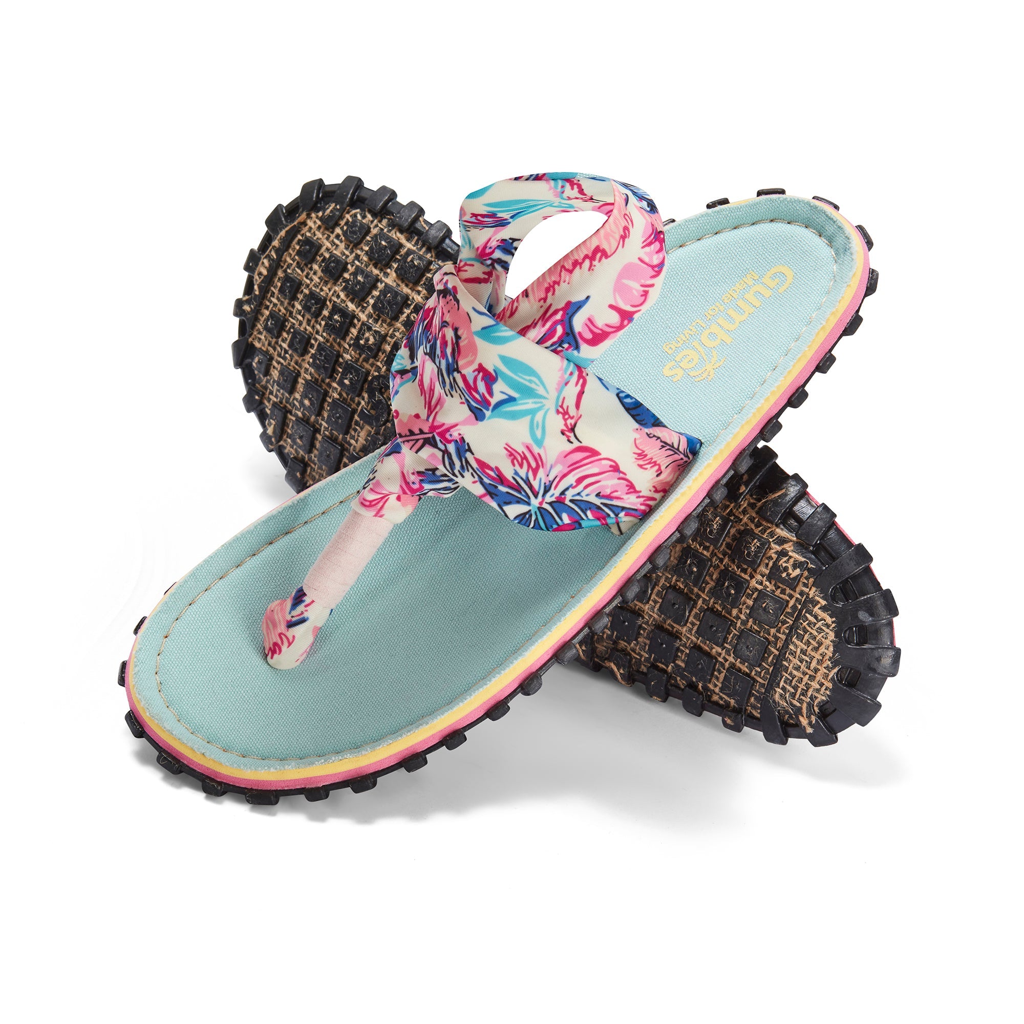 Slingbacks - Women's - Mint - Pink