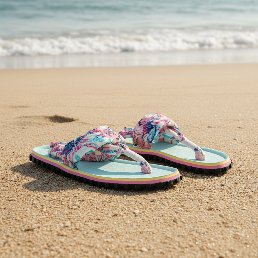 Slingbacks - Women's - Mint - Pink