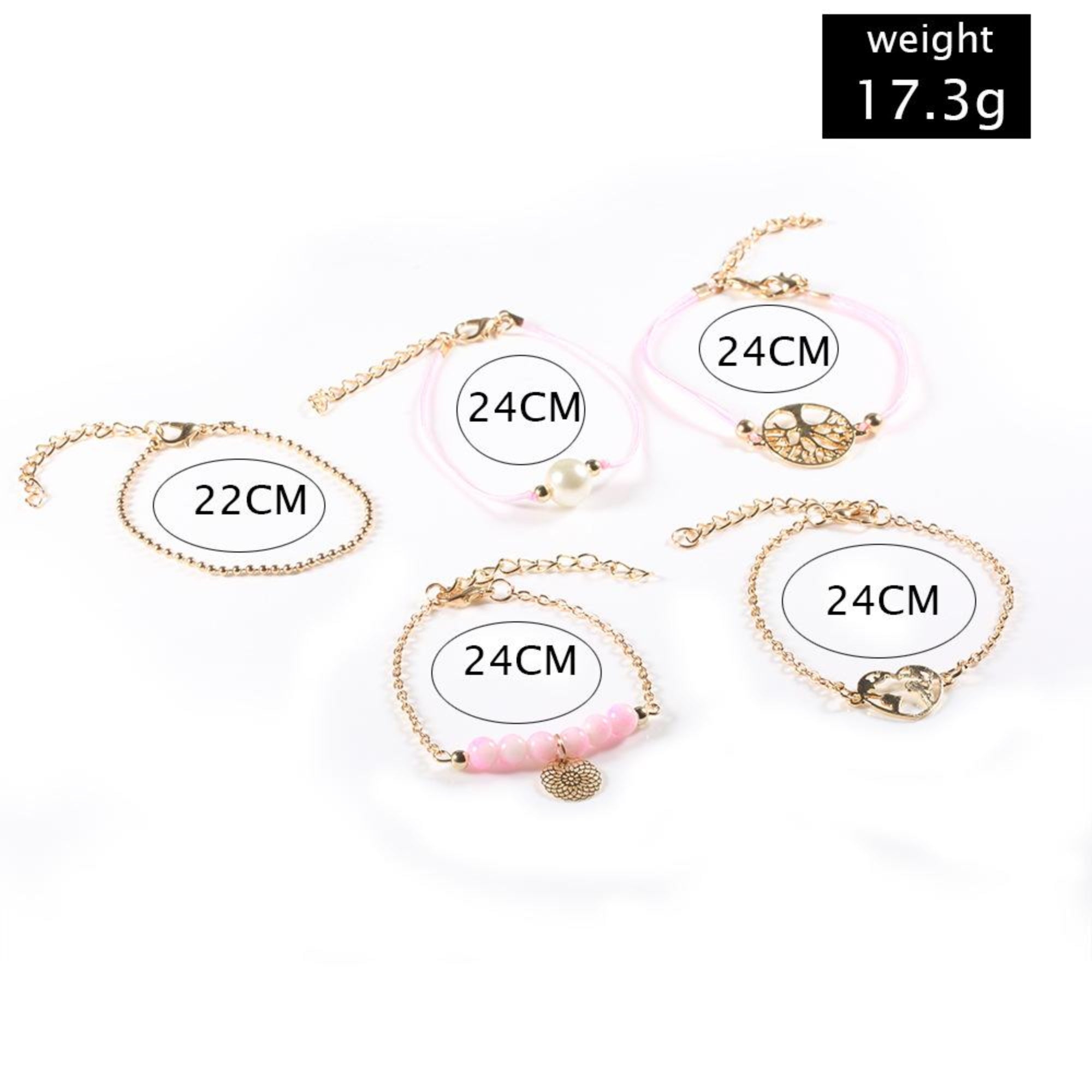 Women of The World Unite Five Piece Bracelet Set