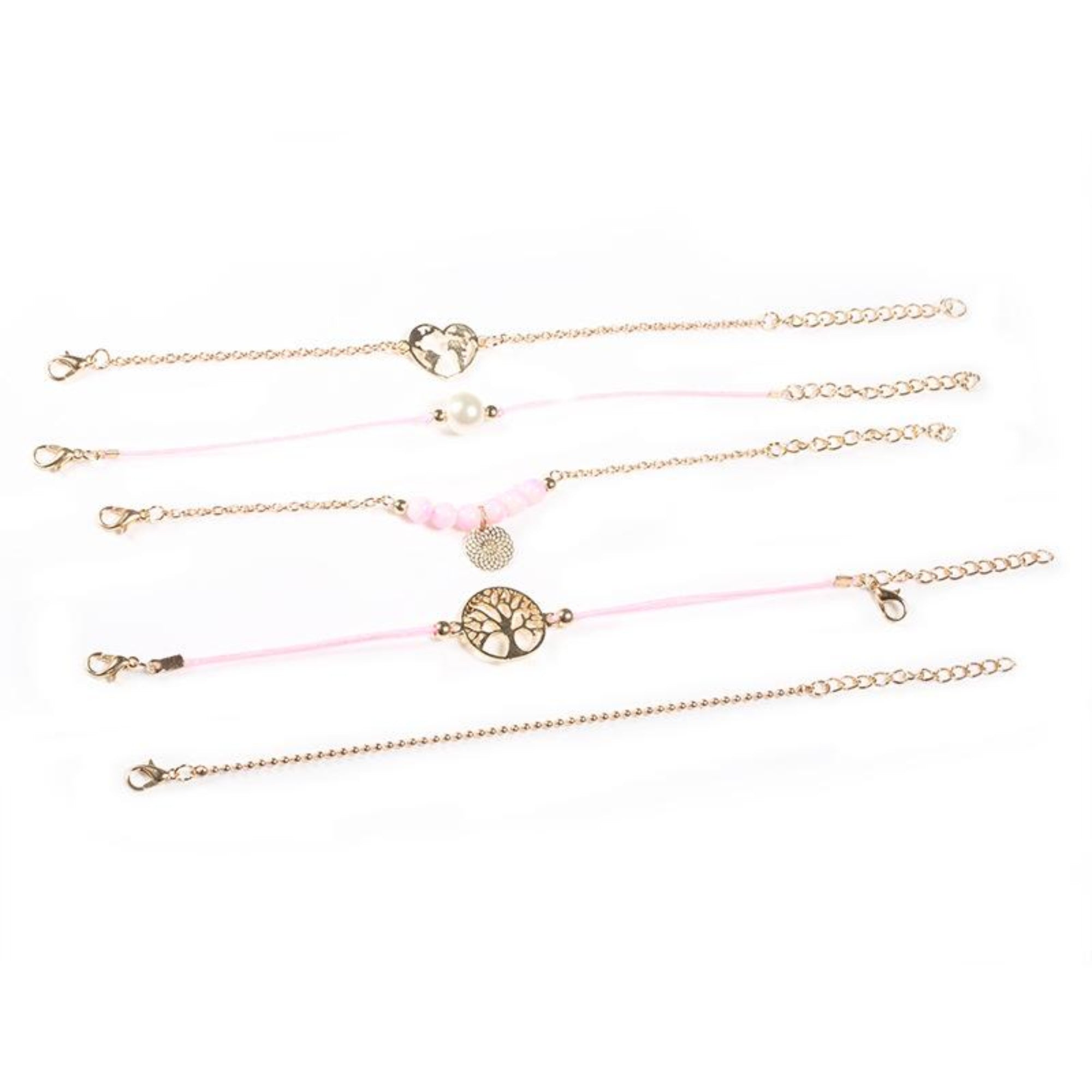 Women of The World Unite Five Piece Bracelet Set