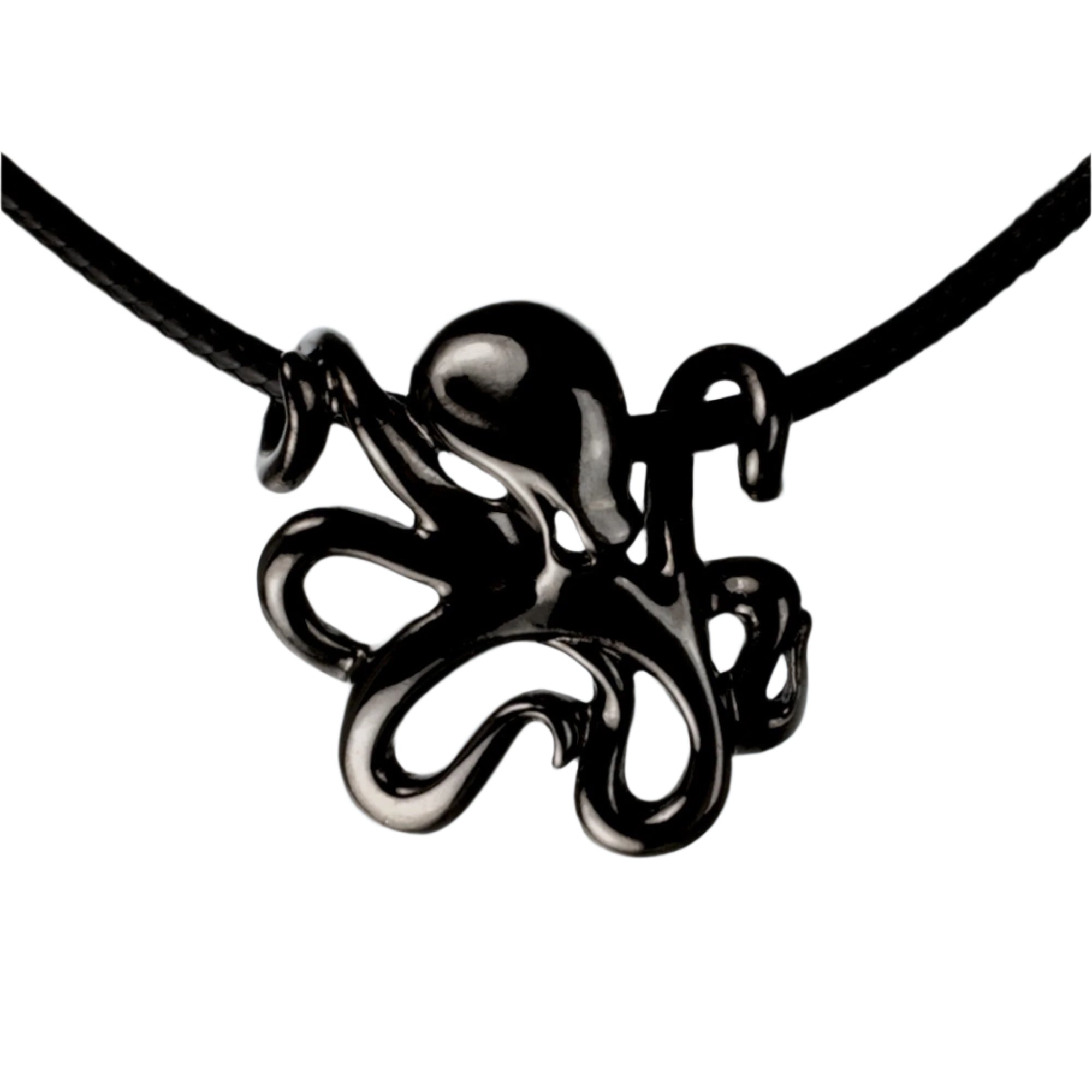 Black Octopus Jewelry