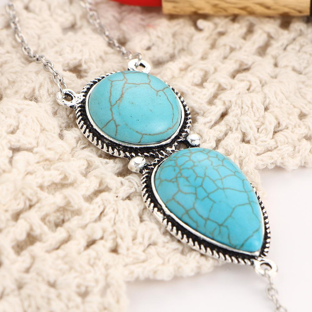Turquoise Hand Bracelet