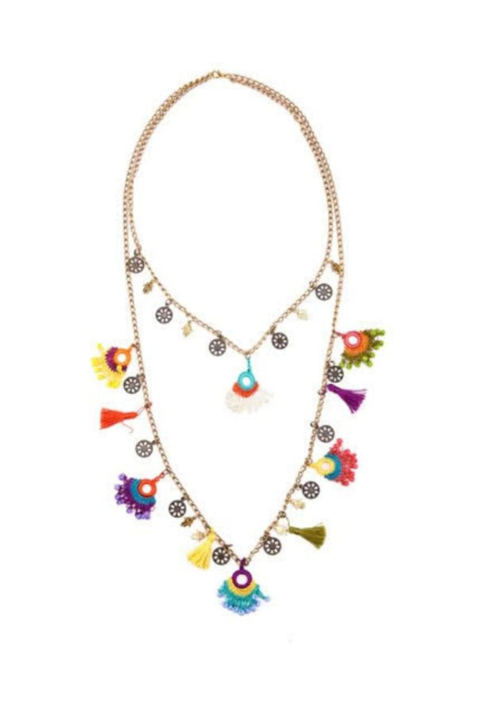 Hamsa Long Necklace