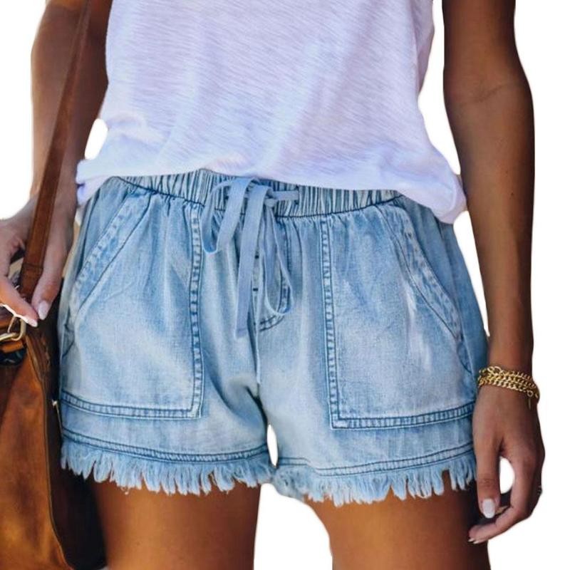 High Waisted Shorts Jeans Denim Shorts - Sun of the Beach Boutique