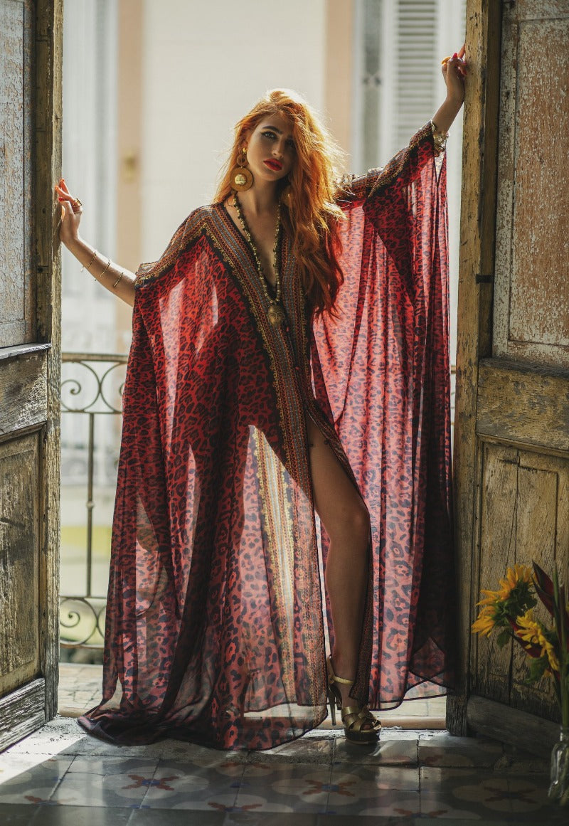 Saisankoh Valencia Goddess Kaftan