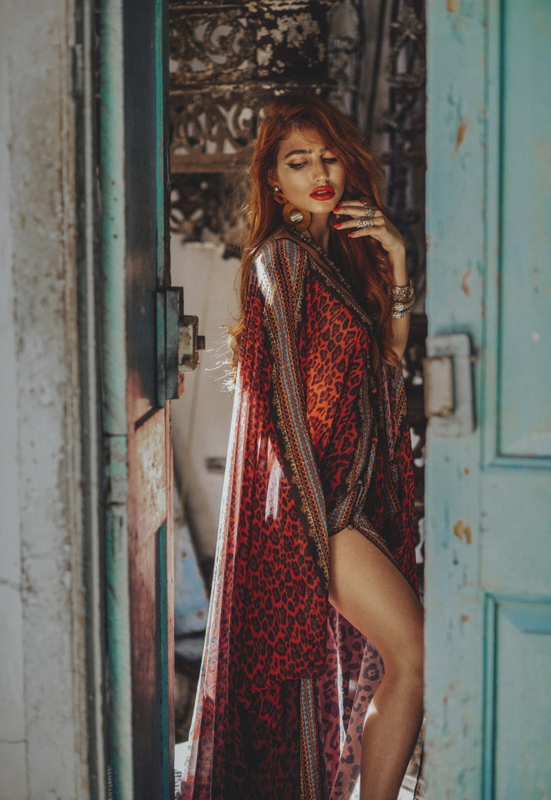 Saisankoh Valencia Goddess Kaftan