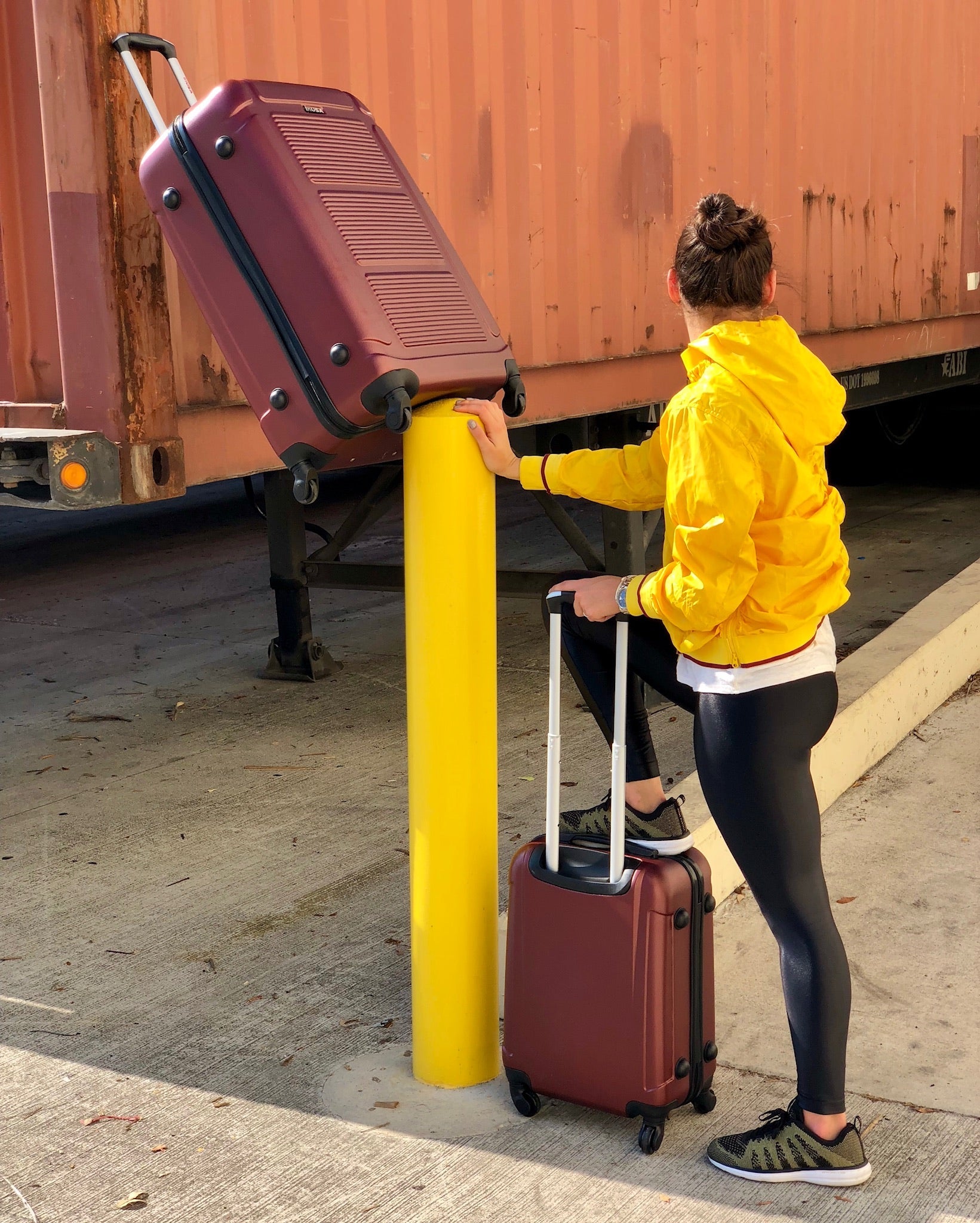 InUSA Luggage Pilot 3 Piece Set 20"/24"/28" Spinner Suitcase Collection