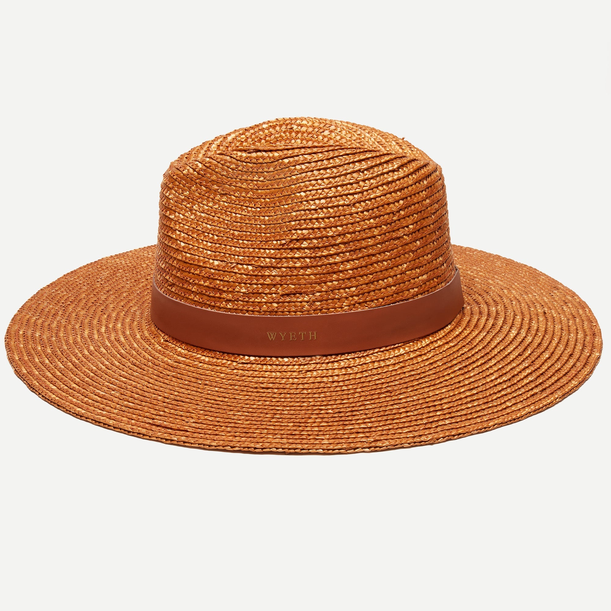 Kamryn Wheat Straw Panama in Rust