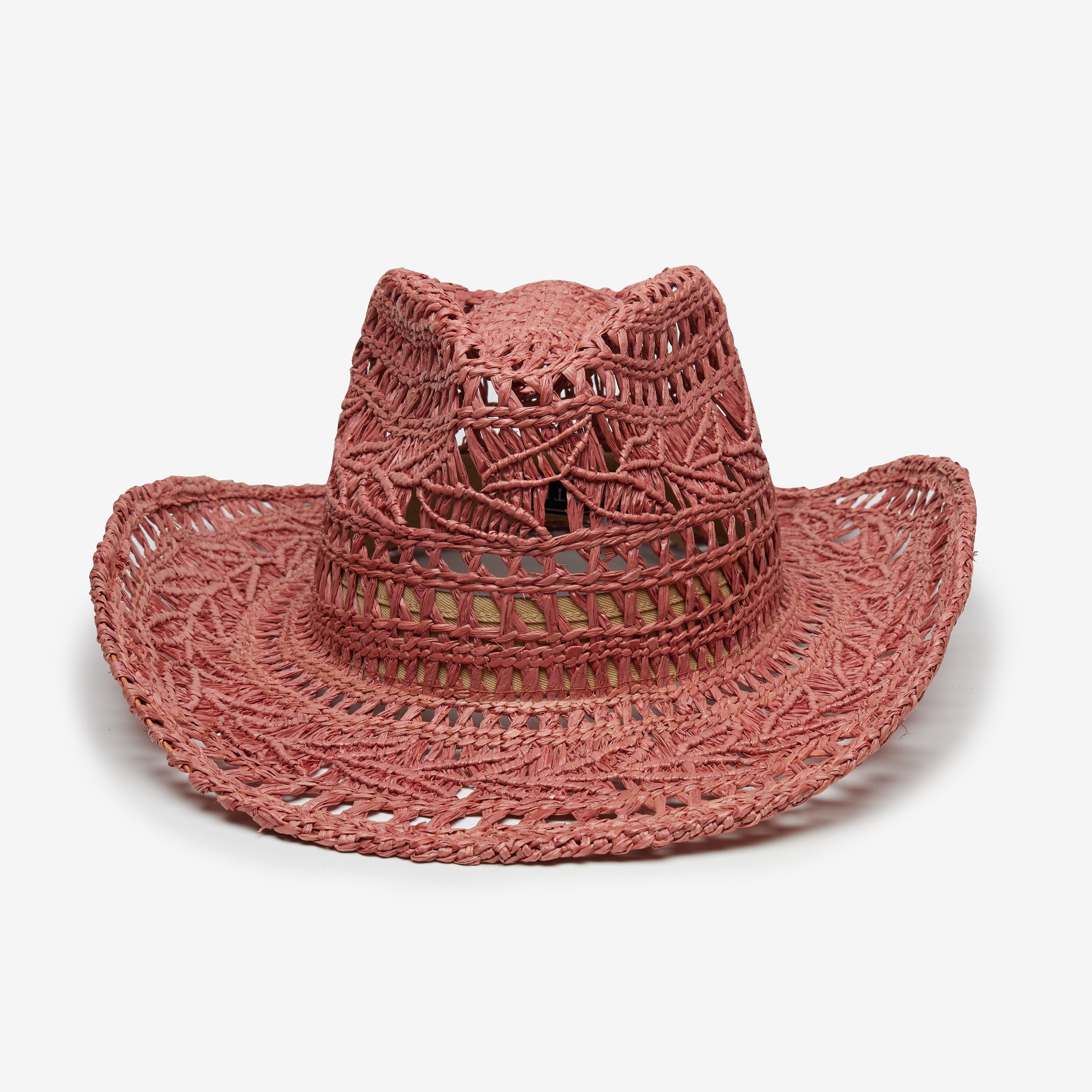 Rocky Raffia Straw in Wine