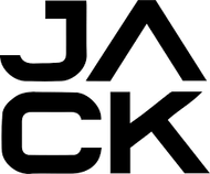 Black 'JACK' logo on a white background