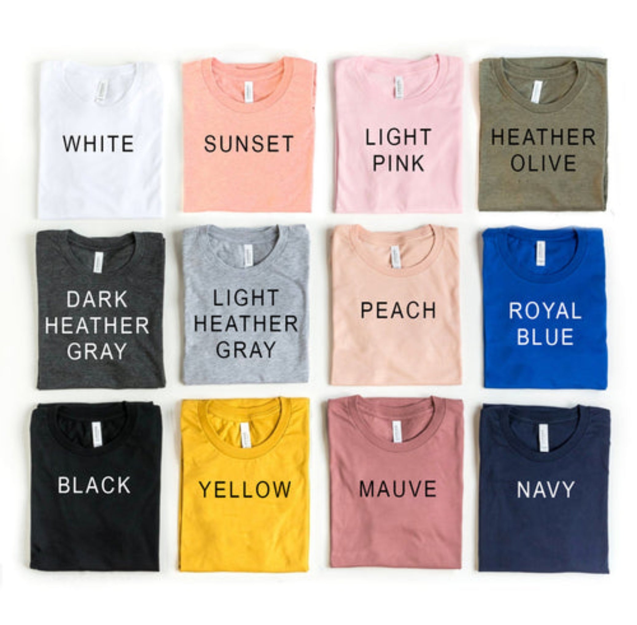 shirt colors