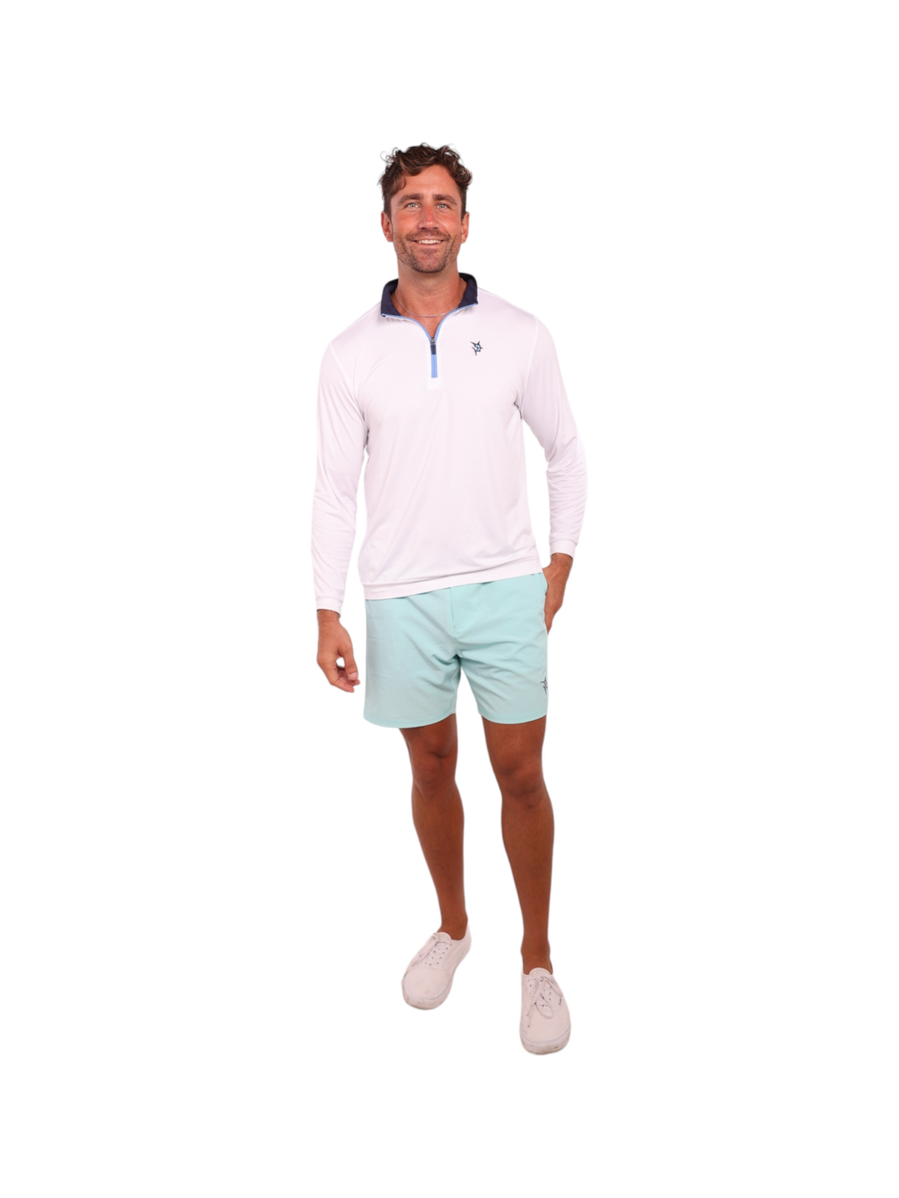White Water Life Freeport Aqua Shorts