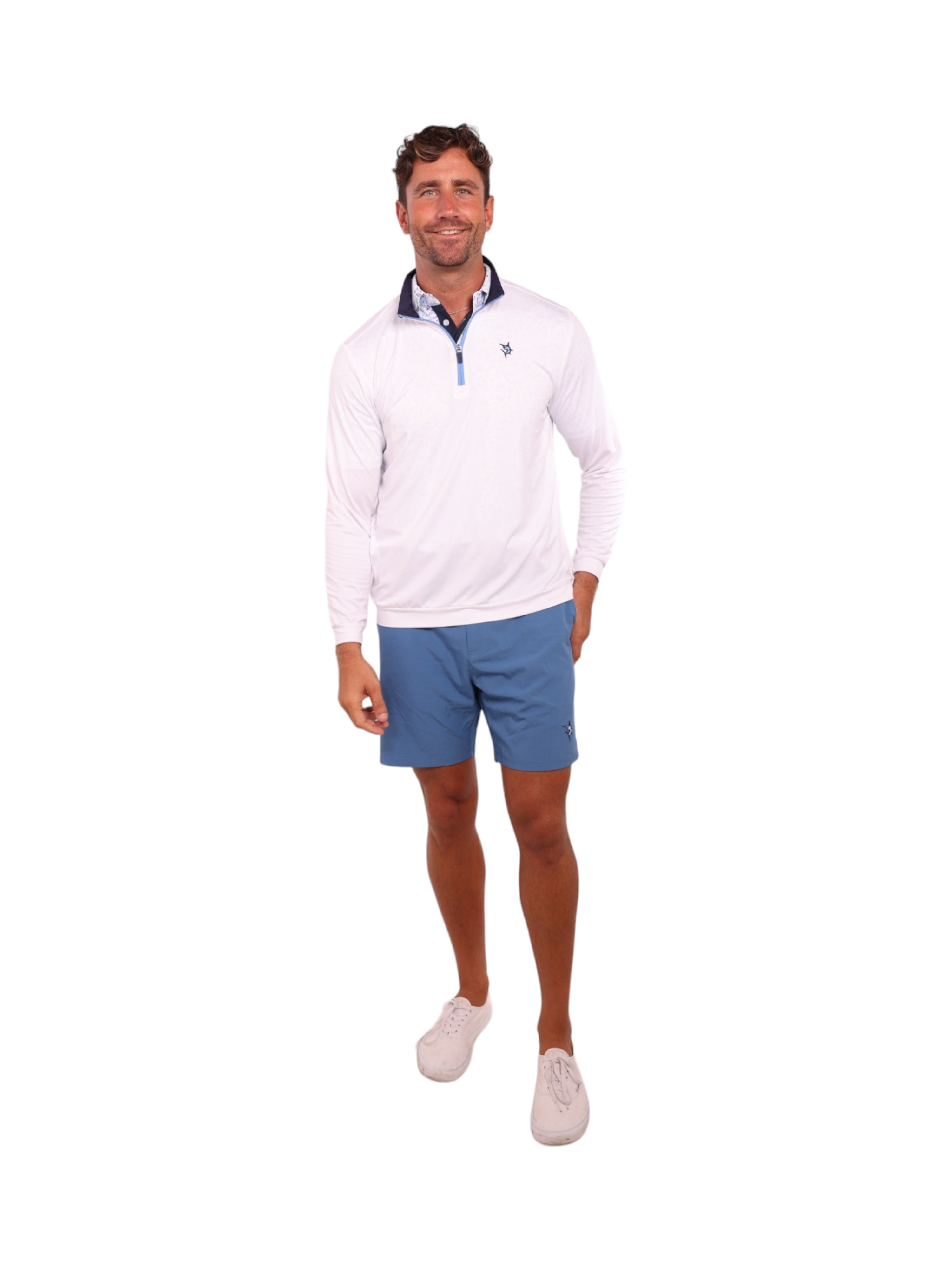 White Water Life Freeport Steel Blue Shorts