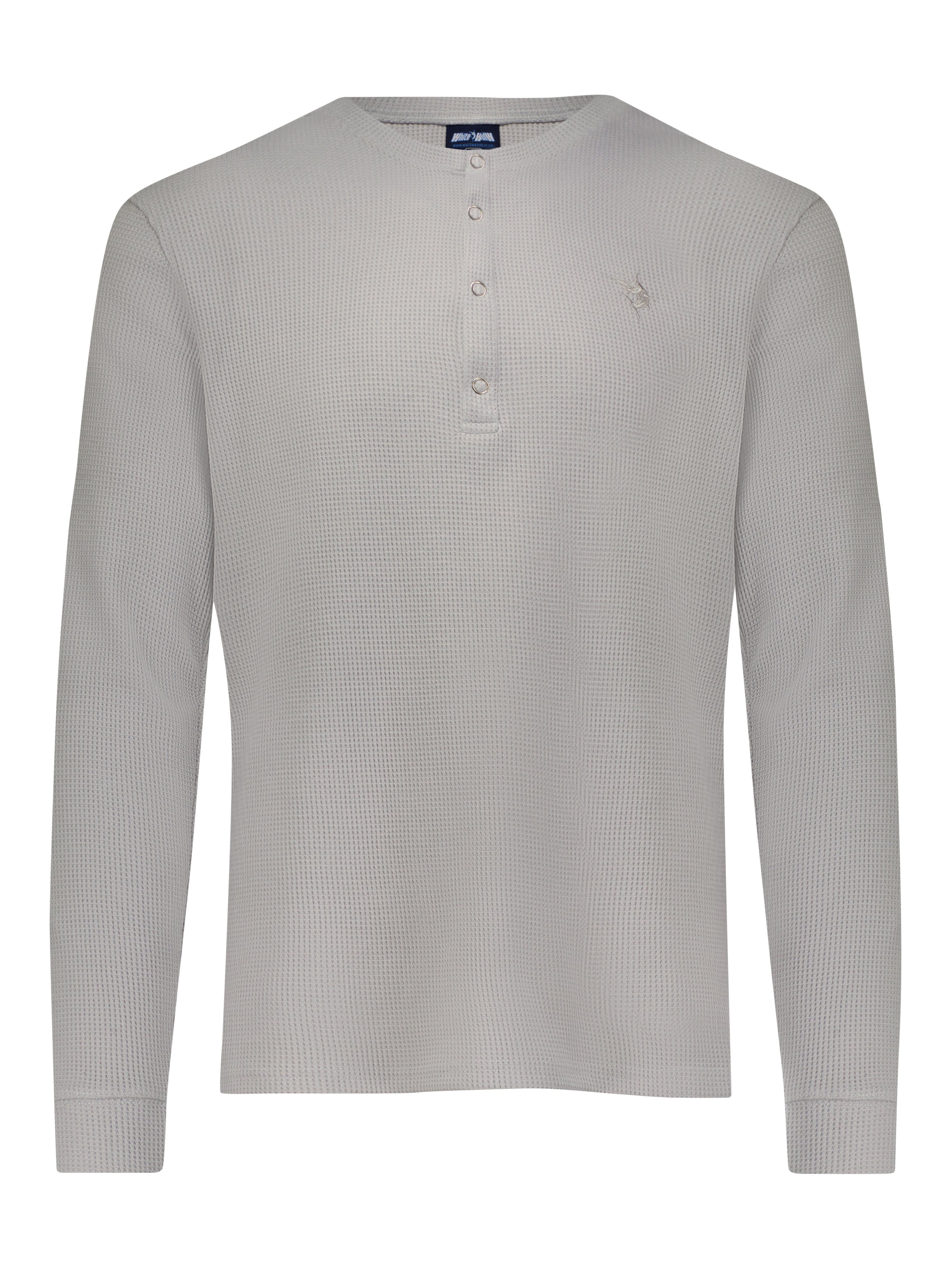 White Water Life Mystic Henley Grey