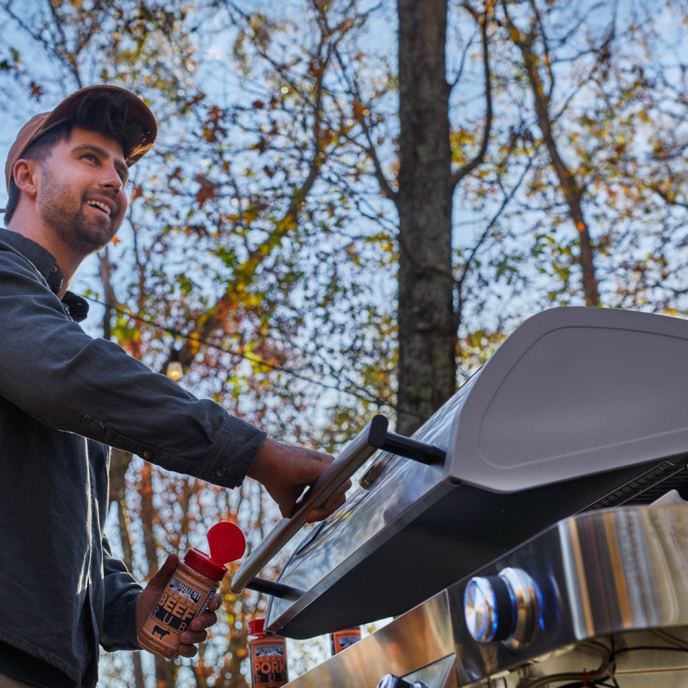 Full Stainless Propane Gas Grill