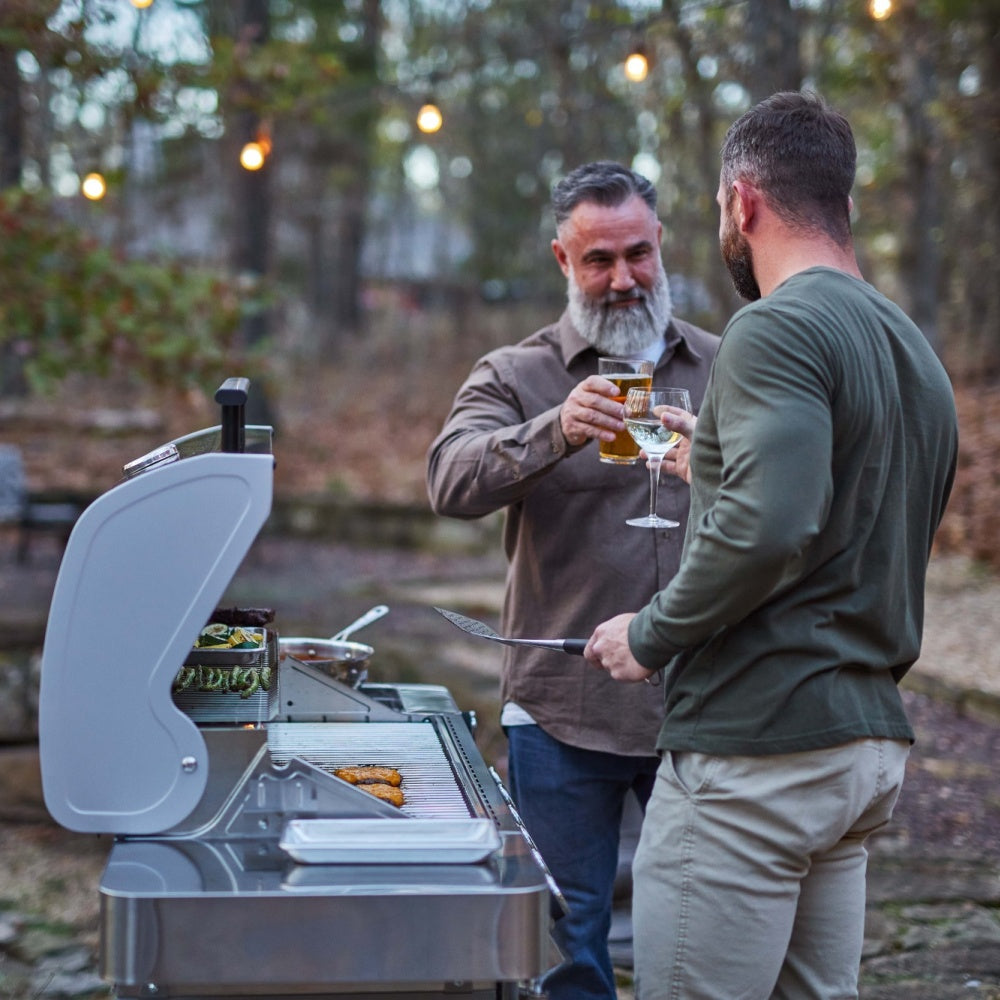 Full Stainless Propane Gas Grill