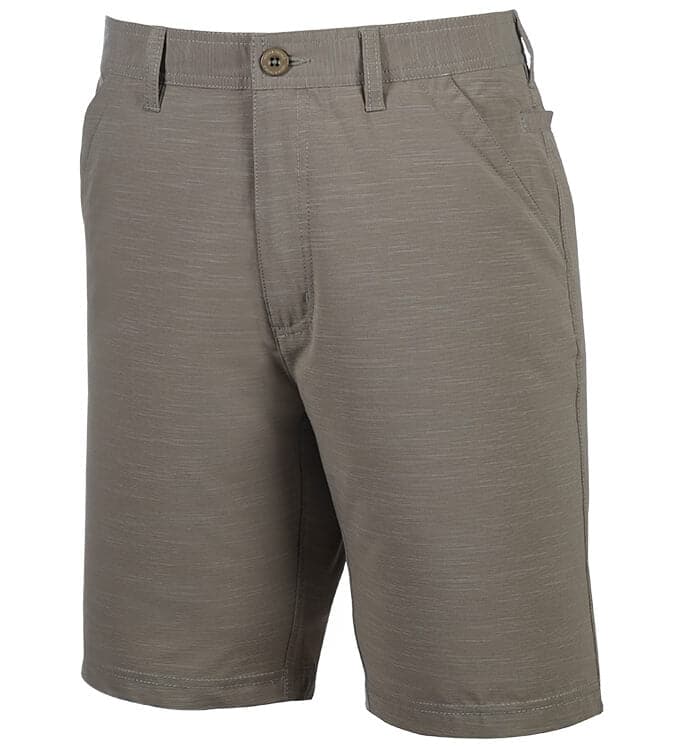 Brown shorts on a white background