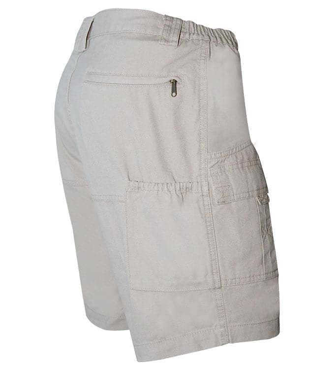 Light gray shorts on a white background