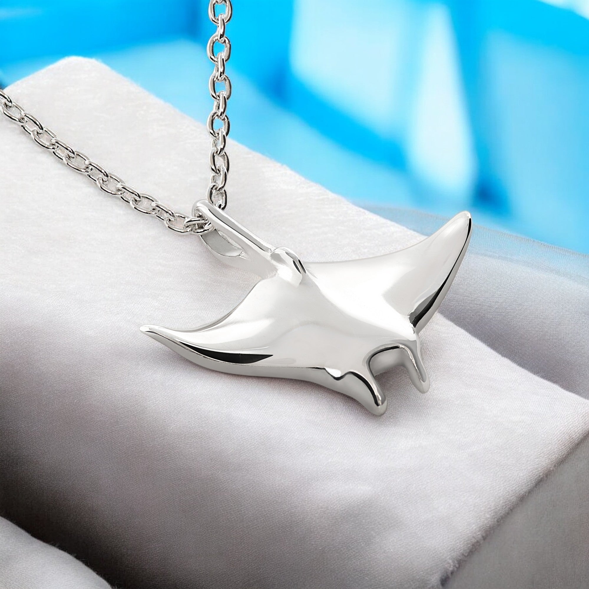 Stingray Necklaces for Women Sterling Silver