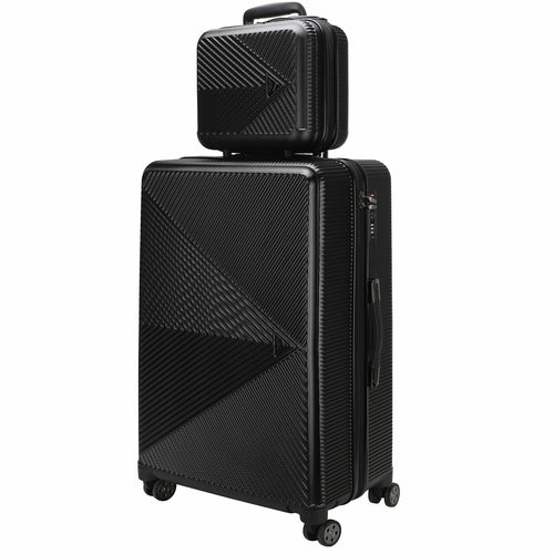 Felicity Carry-On Hardside Spinner and Cosmetic Case Set