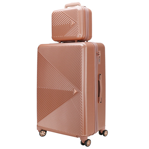 Felicity Carry-On Hardside Spinner and Cosmetic Case Set