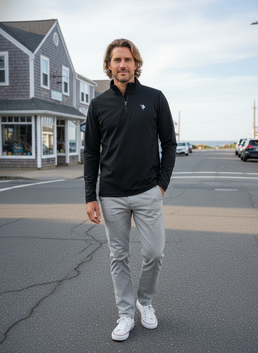 White Water Life Montauk Black