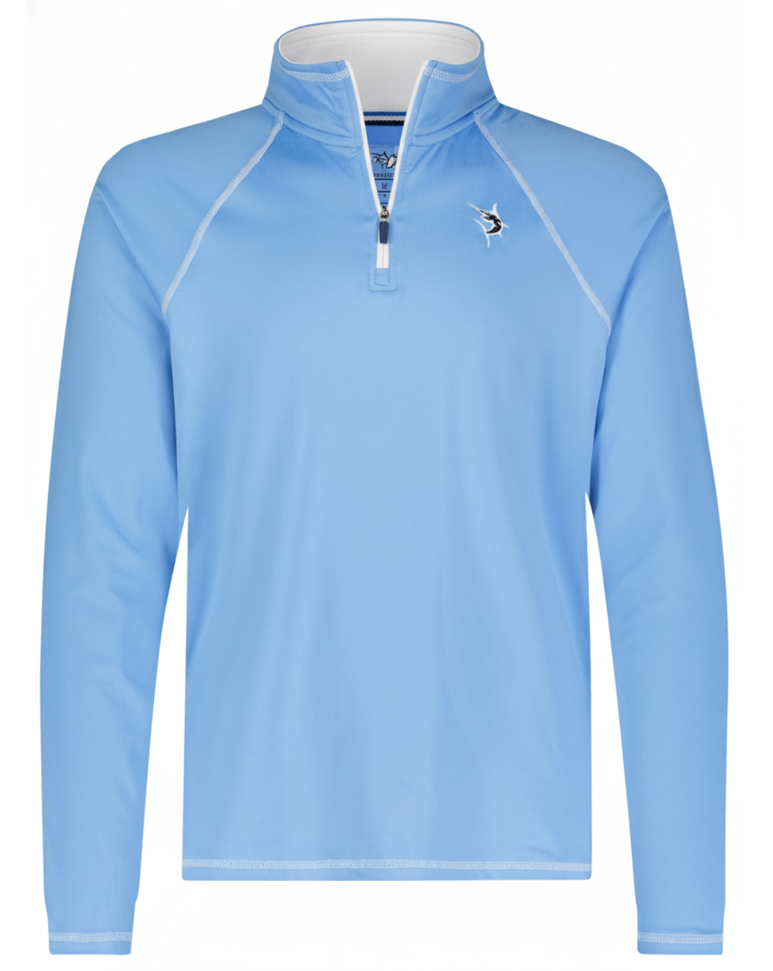 White Water Life New Harbor Light Blue and White