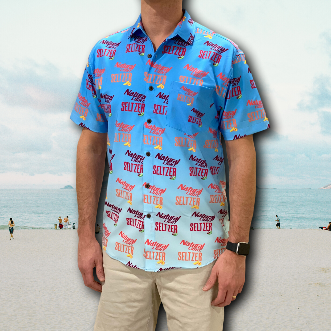 Super Stretch NATTY SELTZER Hawaiian Shirt