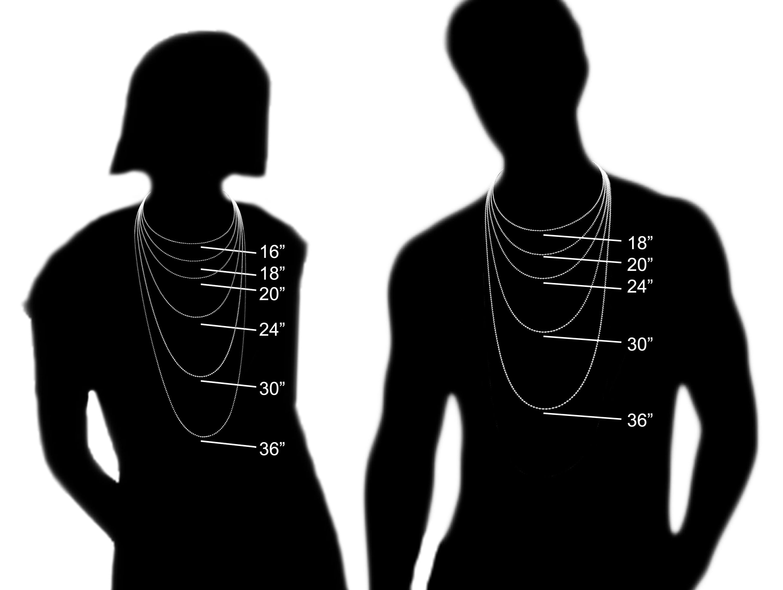 Black Whale Tail Necklace 