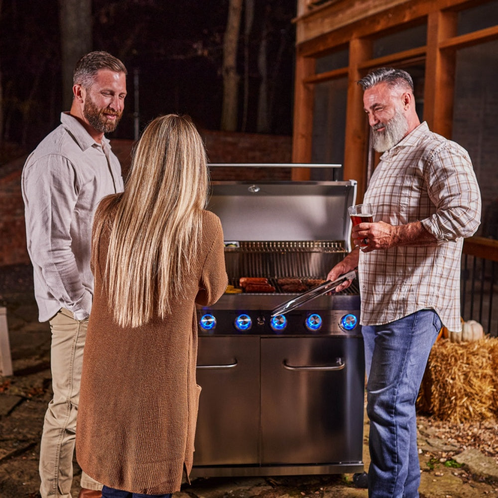 Full Stainless Propane Gas Grill