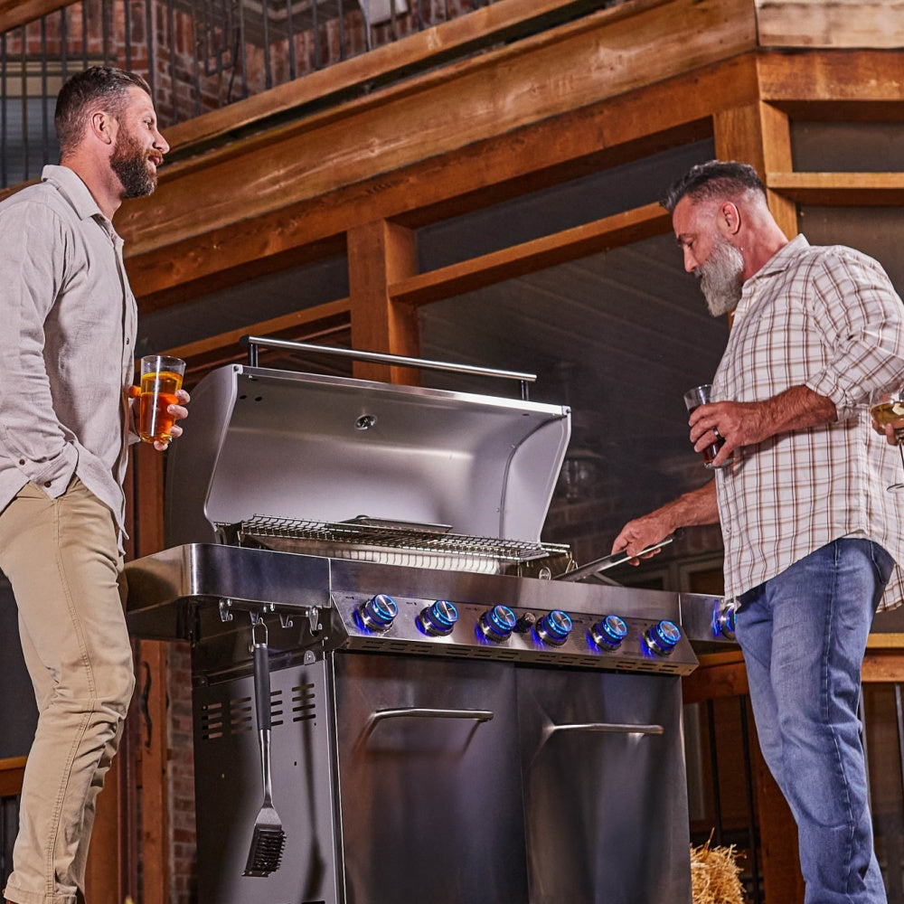 Full Stainless Propane Gas Grill